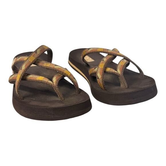 Teva Women Tribal Neutral Flat Outdoor Sport Sandal Cushion Comfort Size 7 - Picture 2 of 8